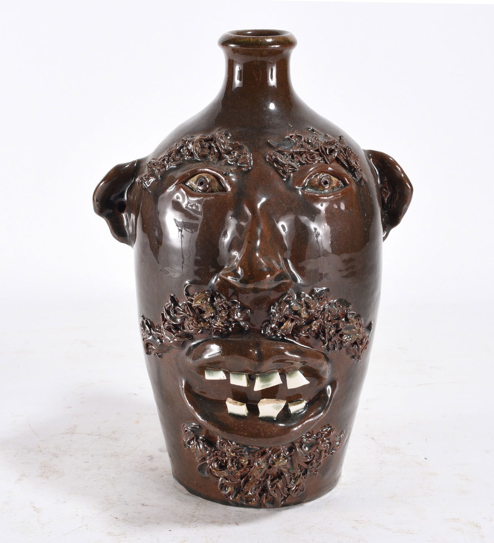 Walt and Dot Auman Face Jug (1 of 3)
