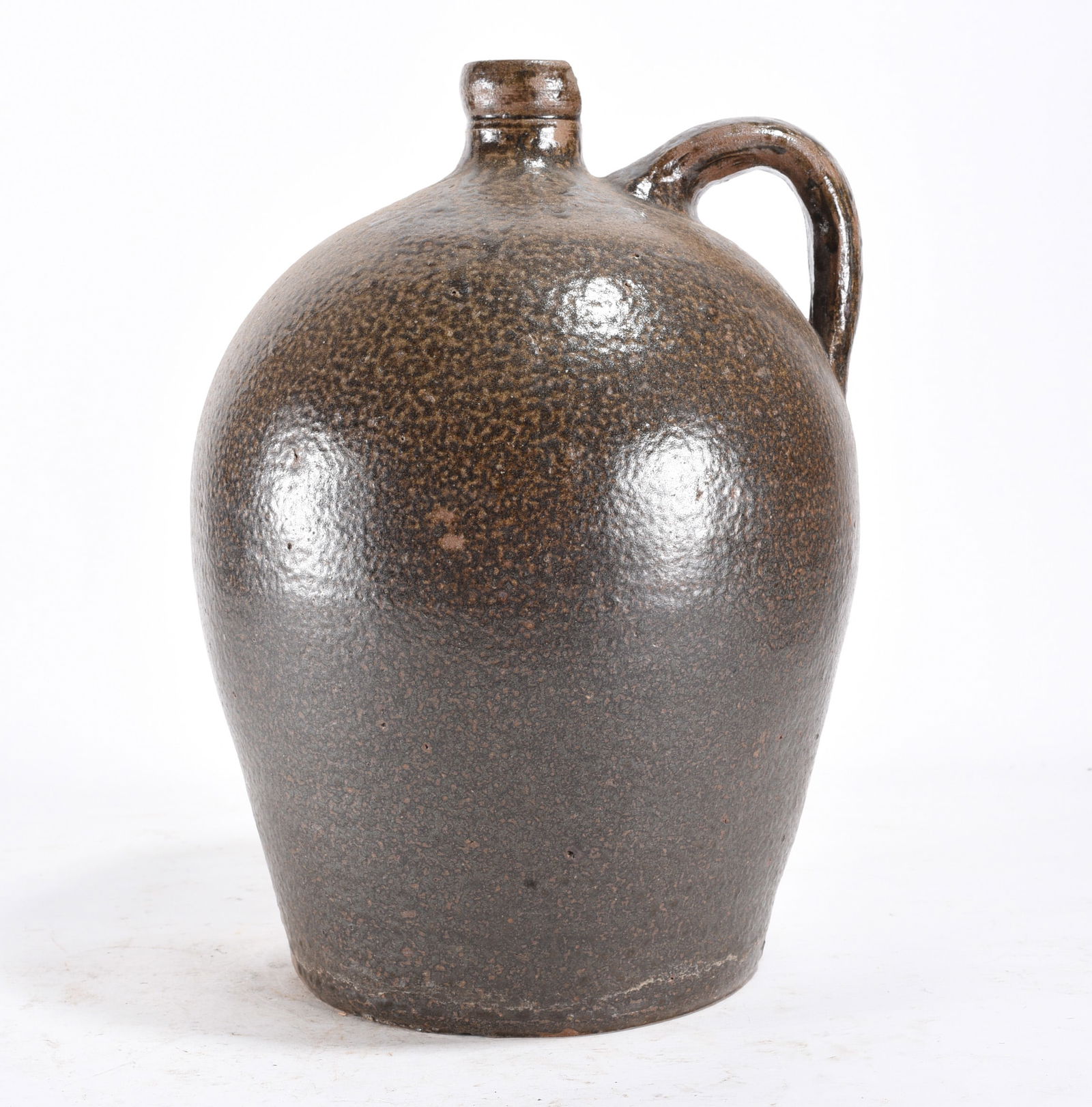 Outstanding Catawba Valle Jug ca. 1850 (1 of 3)