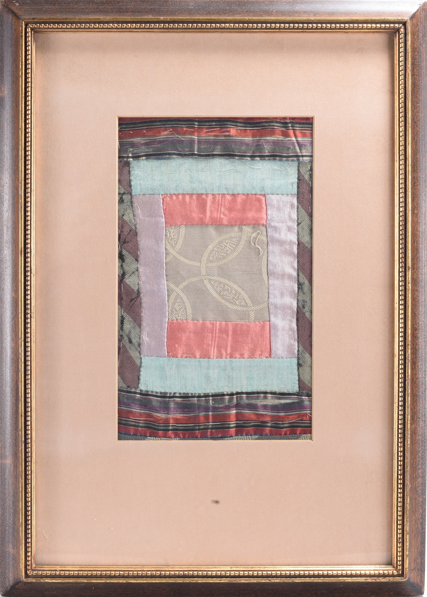 Miniature Japanese Quilt Framed: Miniature Japanese Quilt Framed
