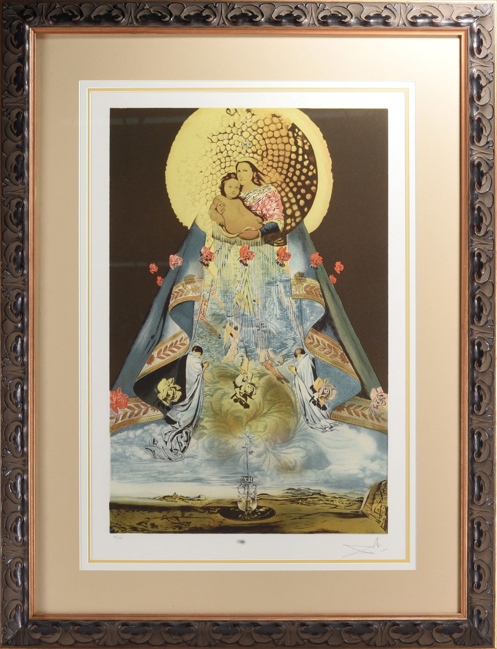 Salvador Dali Signed Lithograph The Virgin of Guadalupe (1 of 1)