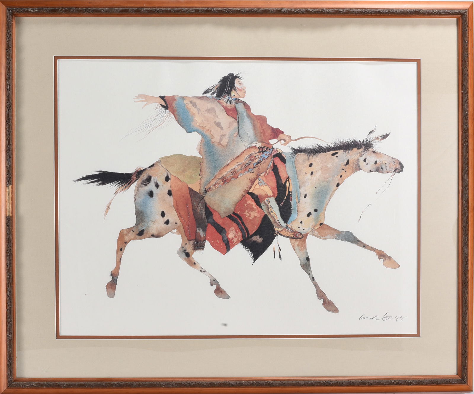 Carol Grigg Pencil Signed Print: Carol Grigg Pencil Signed Print