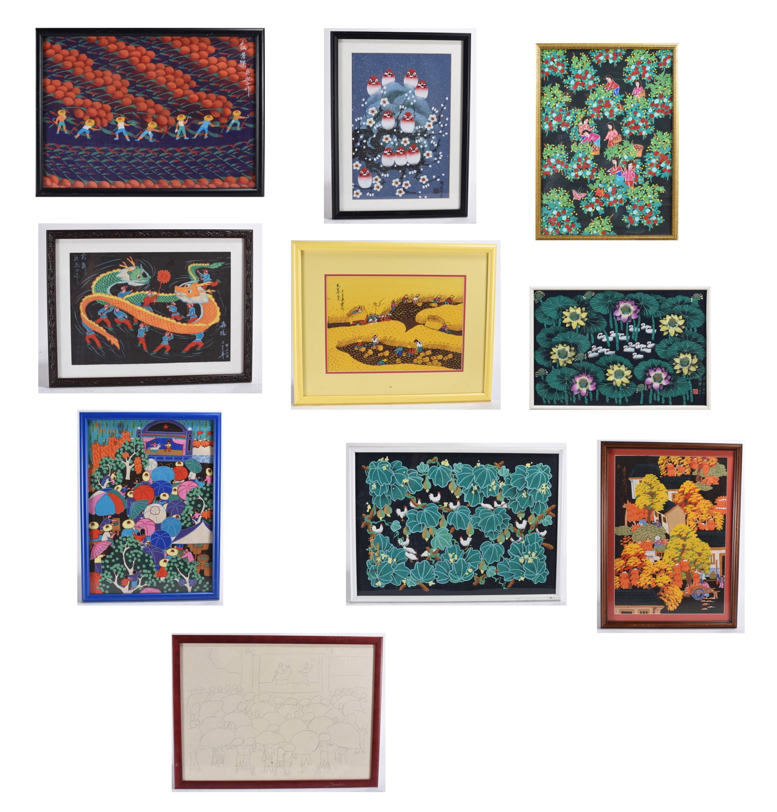 Collection of Japanese Folk Art Paintings and Prints (10): Collection of Japanese Folk Art Paintings and Prints (10)