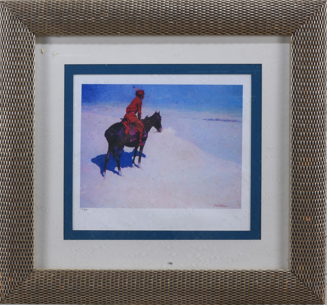 Frederic Remington Numbered Print (1 of 2)