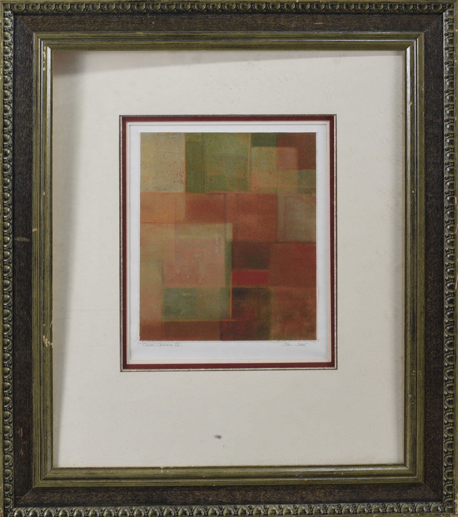 Jim Seke Framed Pencil Signed Lithograph: Jim Seke Framed Pencil Signed Lithograph