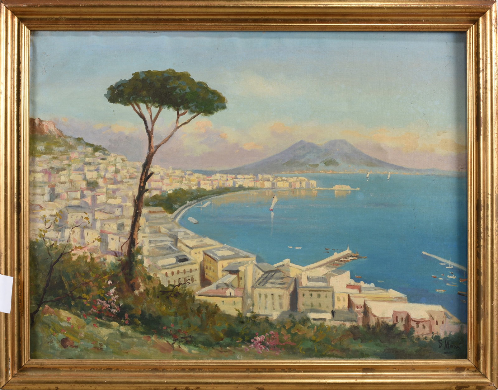 Painting on Canvas Signed Bottom Right: Painting on Canvas Signed Bottom Right