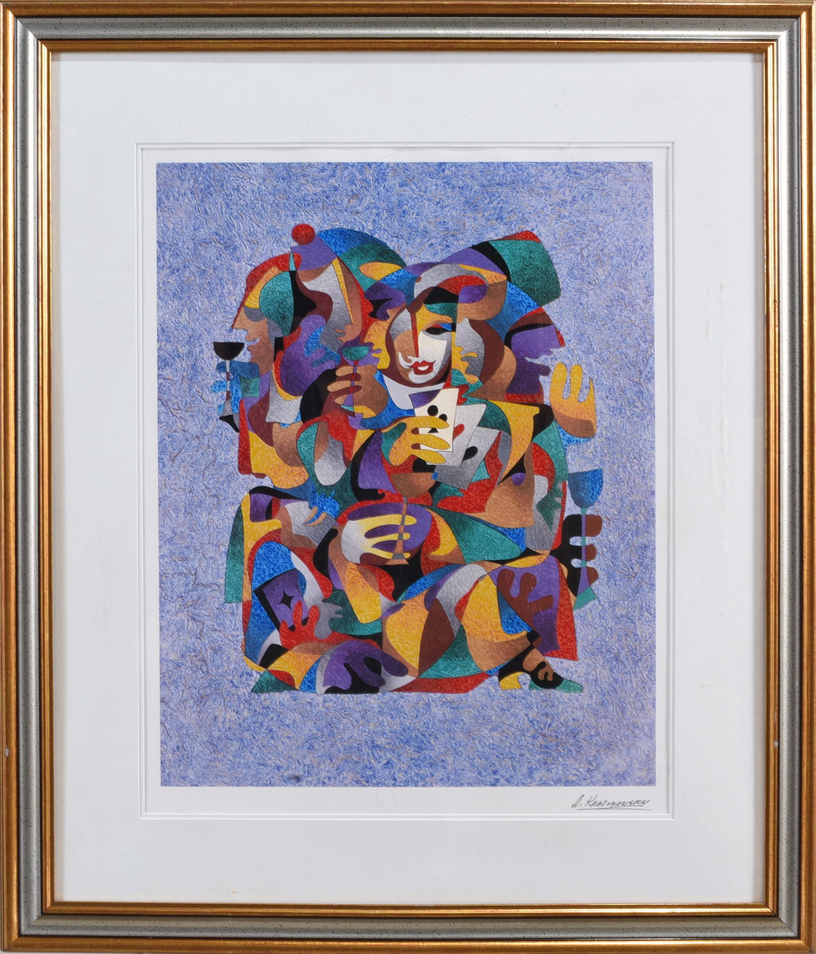 Anatole Krasnyanksy Serigraph Pencil Signed: Anatole Krasnyanksy Serigraph Pencil Signed