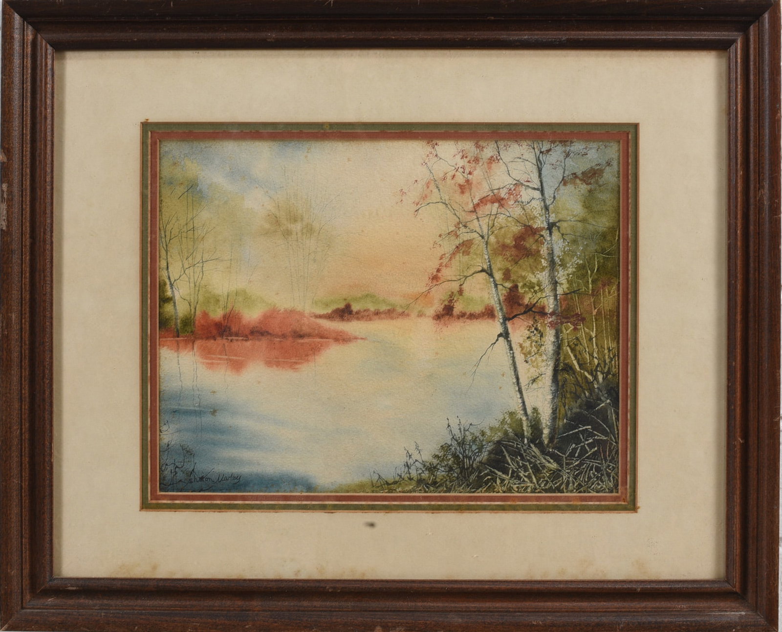 Water Color Framed: Water Color Framed