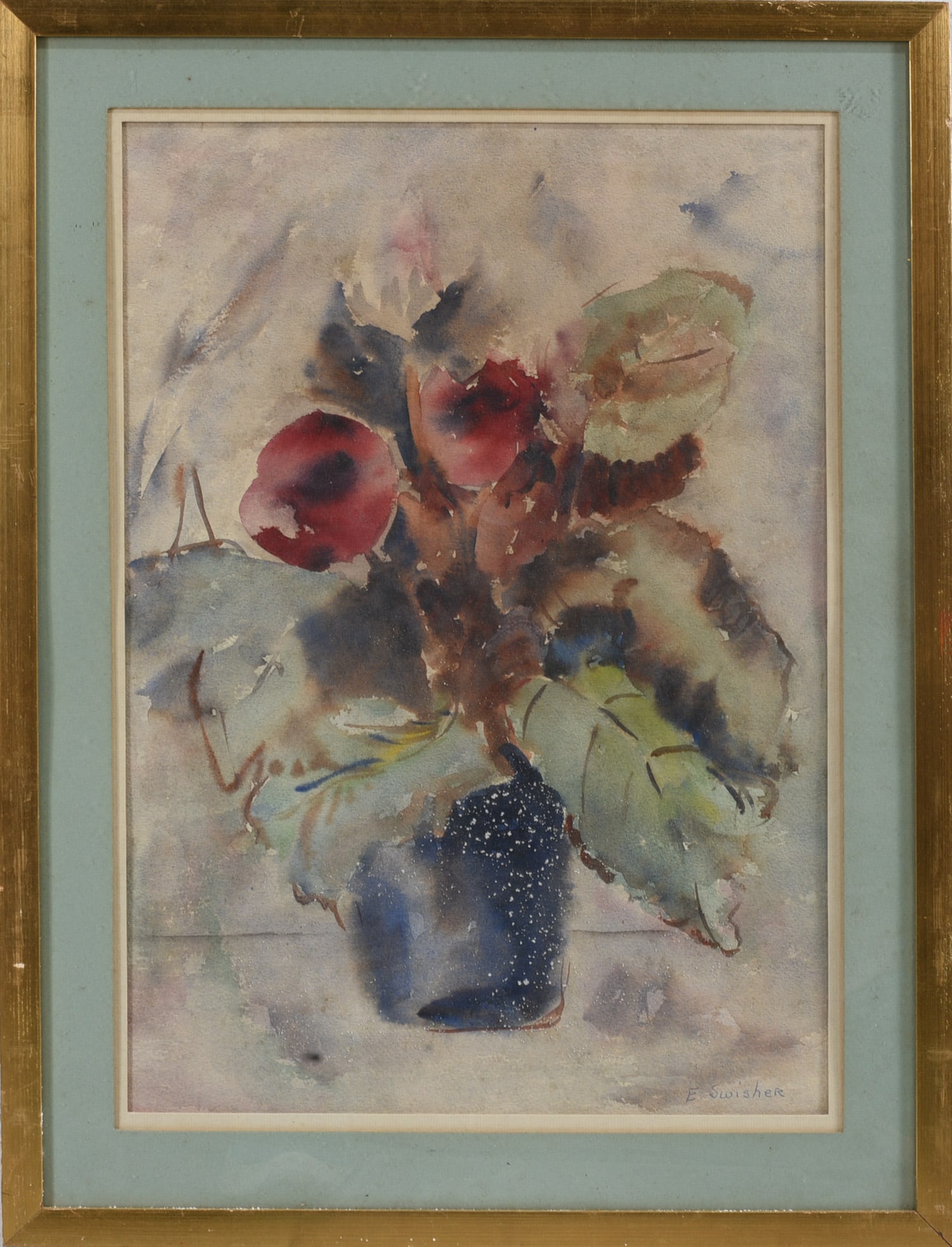 E. Swisher Watercolor on Paper (1 of 1)