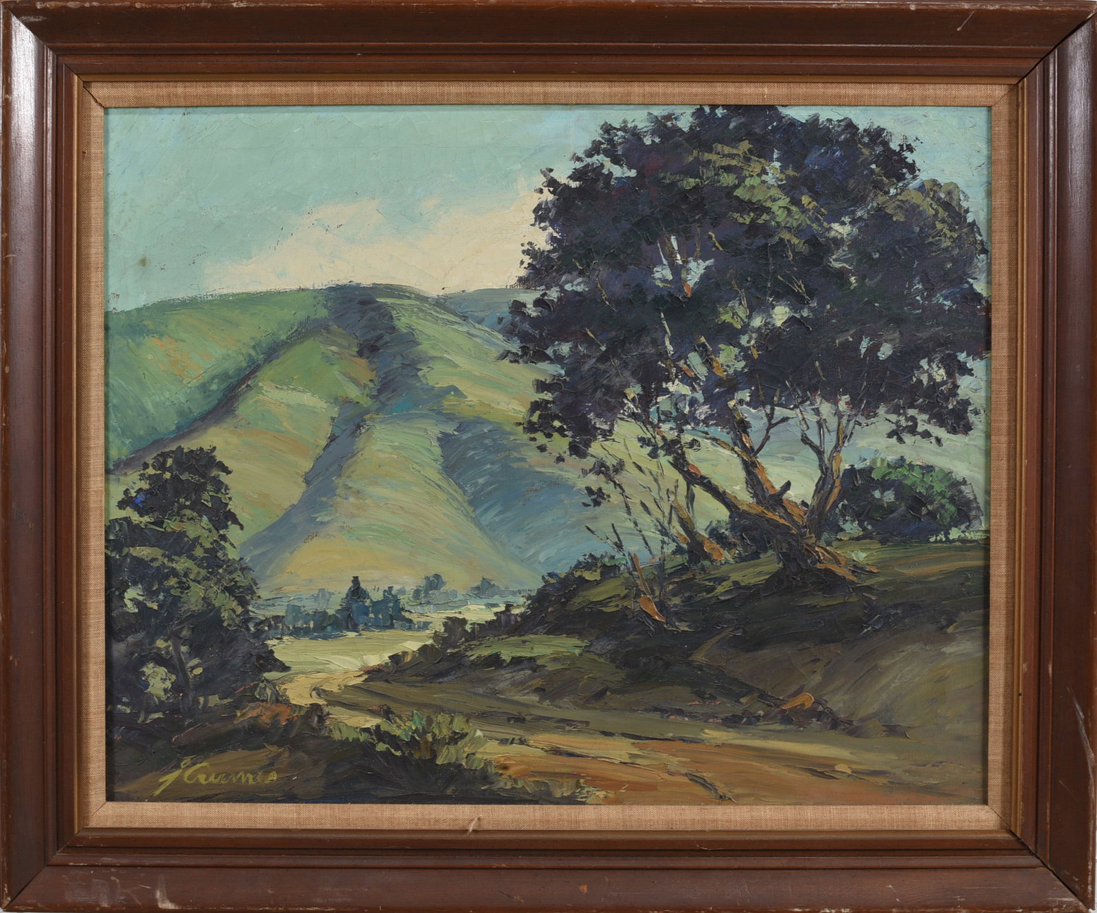 Painting on Canvas Signed: Painting on Canvas Signed