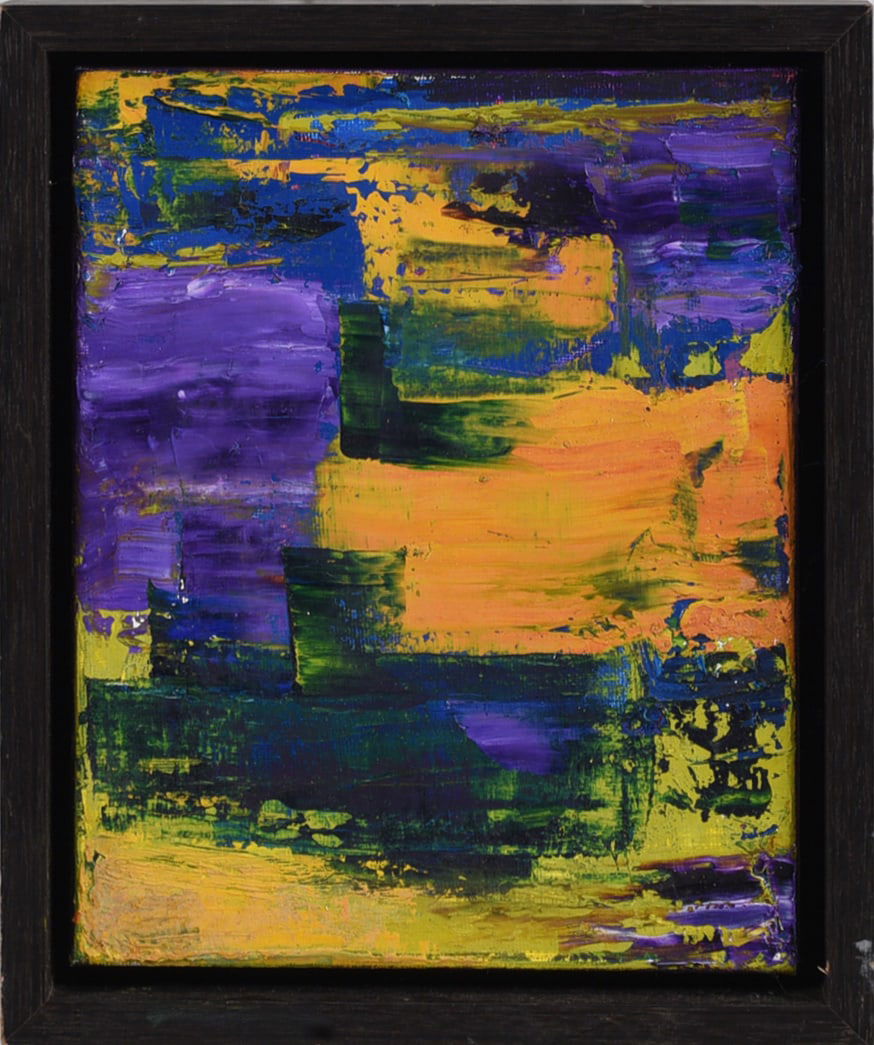Joan Bascom Abstract Painting: Joan Bascom Abstract Painting