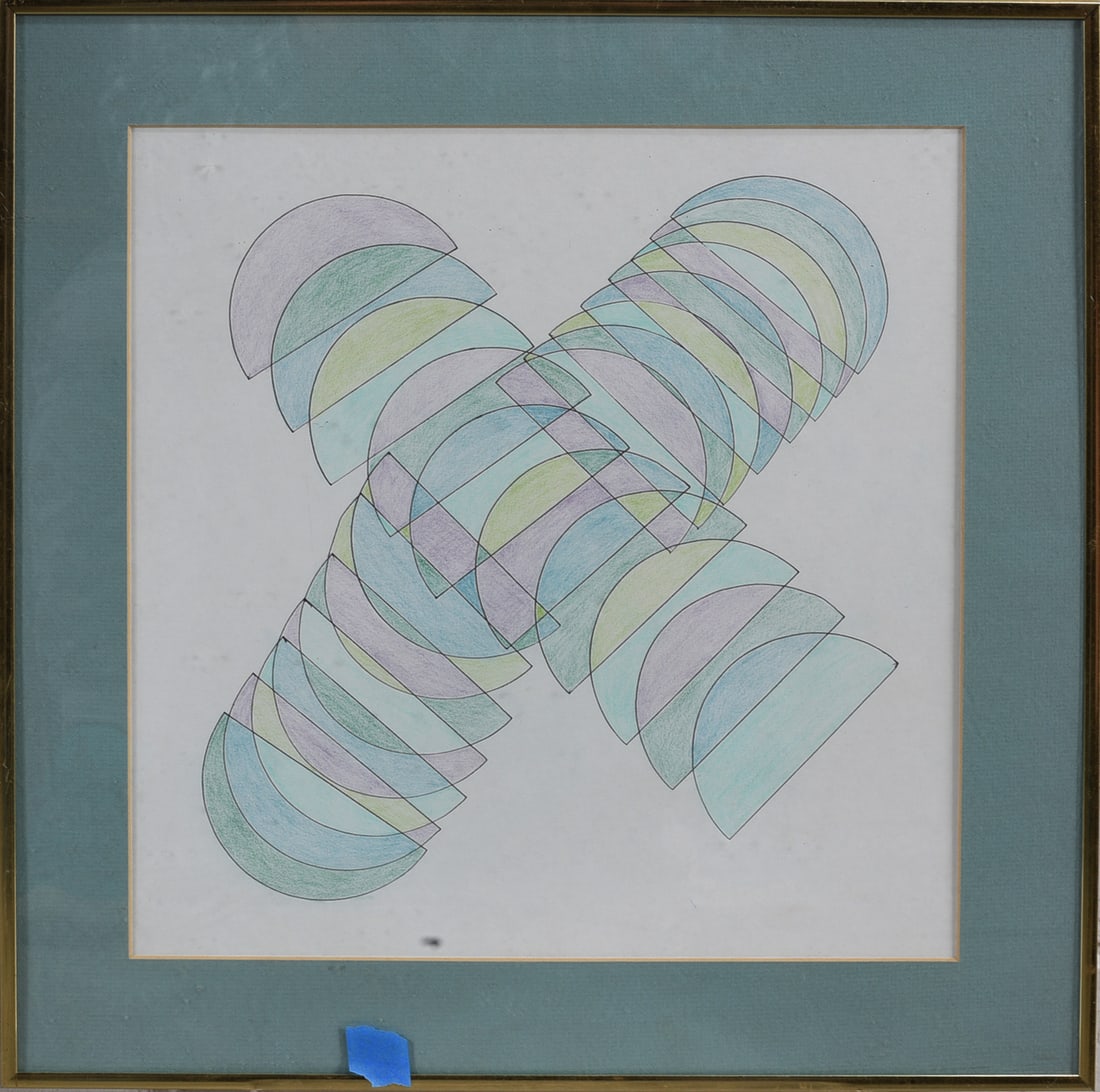 Abstract Artwork Framed: Abstract Artwork Framed