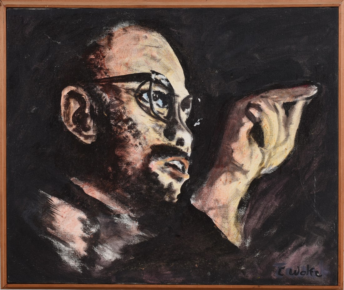 C Wolfe Black American Painting: C Wolfe Black American Painting