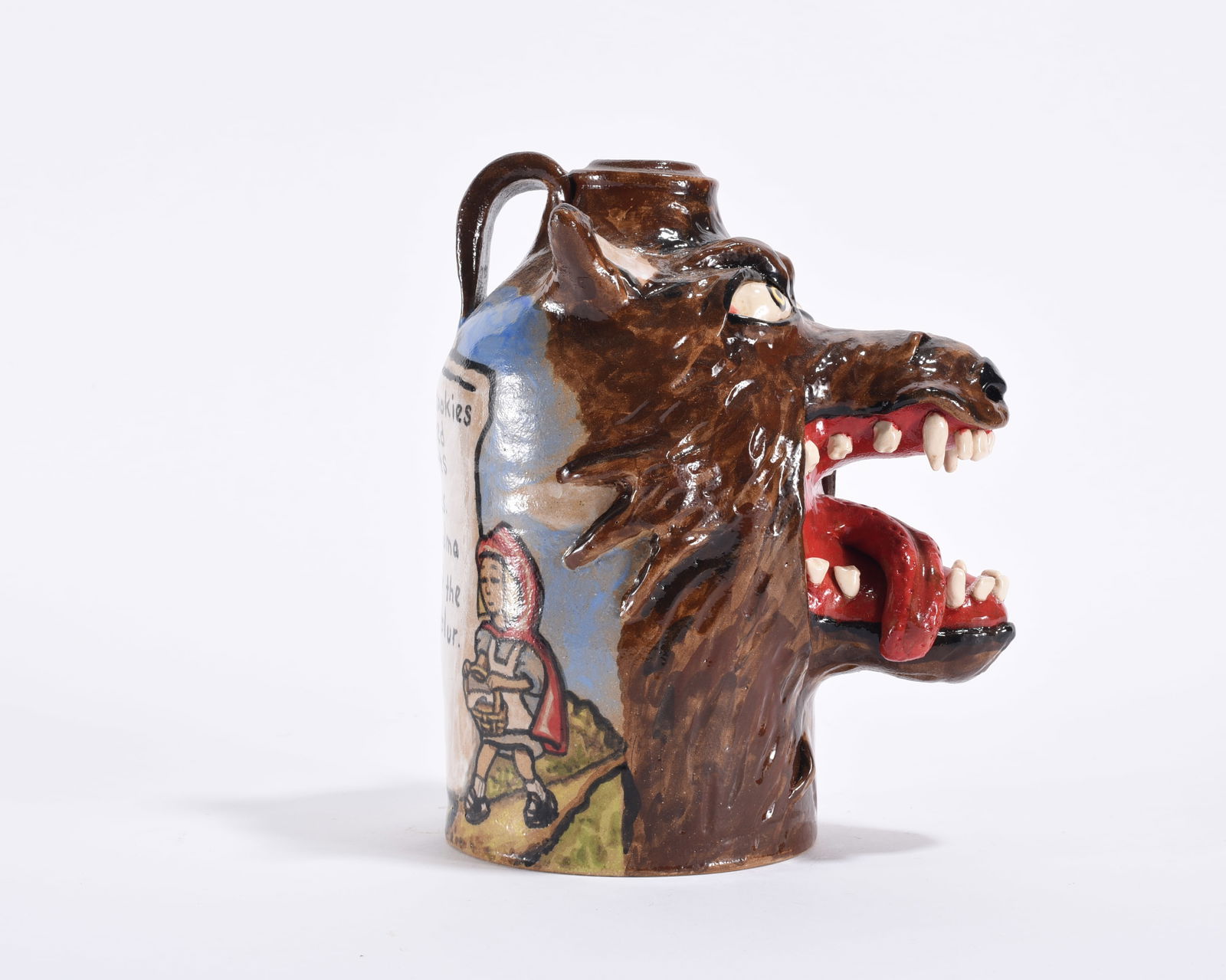 Stacy Lambert Wolf Jug - 3