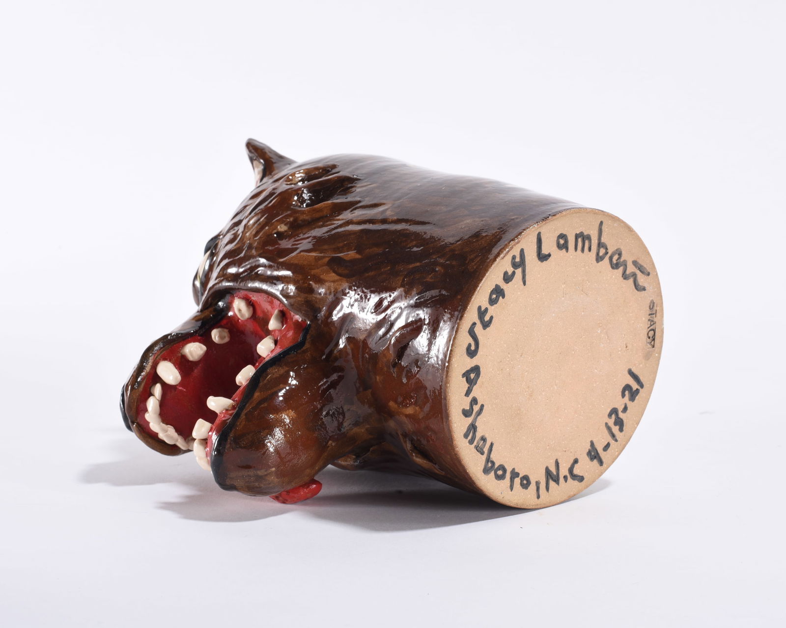Stacy Lambert Wolf Jug - 4