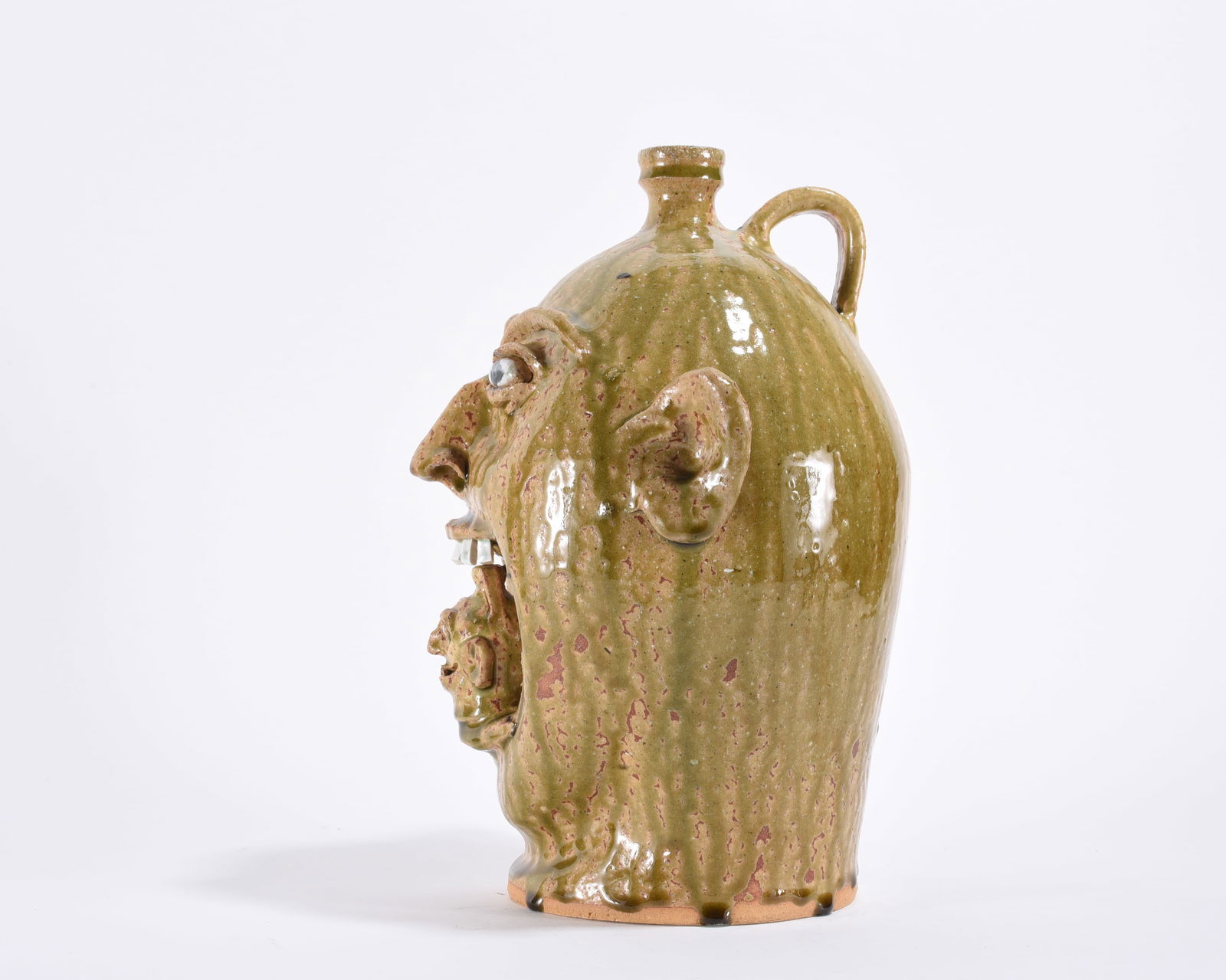 Marvin Bailey Face Jug Eater - 2