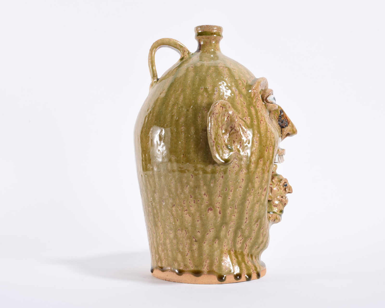 Marvin Bailey Face Jug Eater - 3