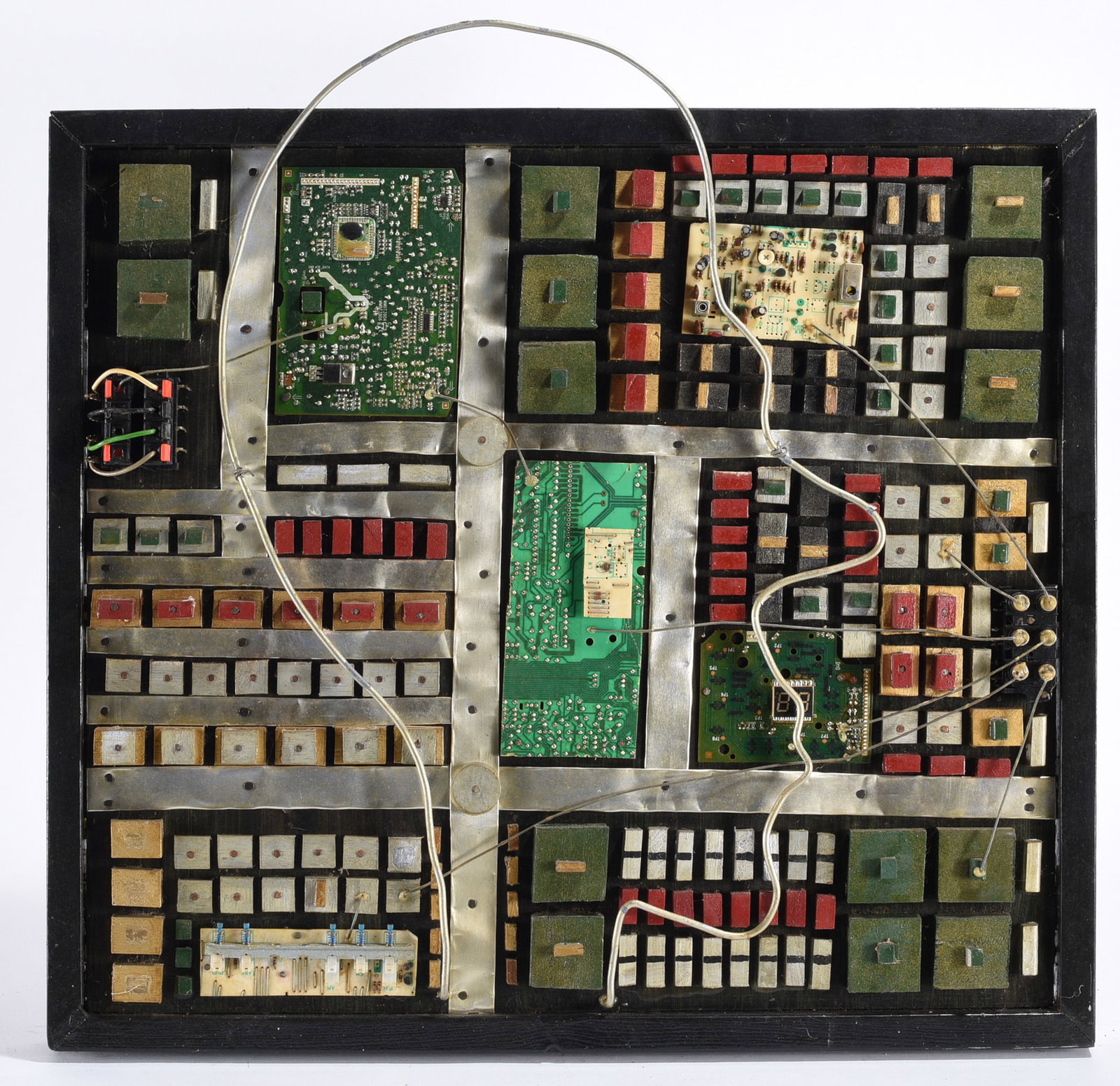 Dr. Richard Seed Folk Art Collage: Dr. Richard Seed Folk Art Collage Dr. Richard Seed (American, 1937–2021, North Carolina) was a collector and maker whose folk and outsider works often combine painting and collage.