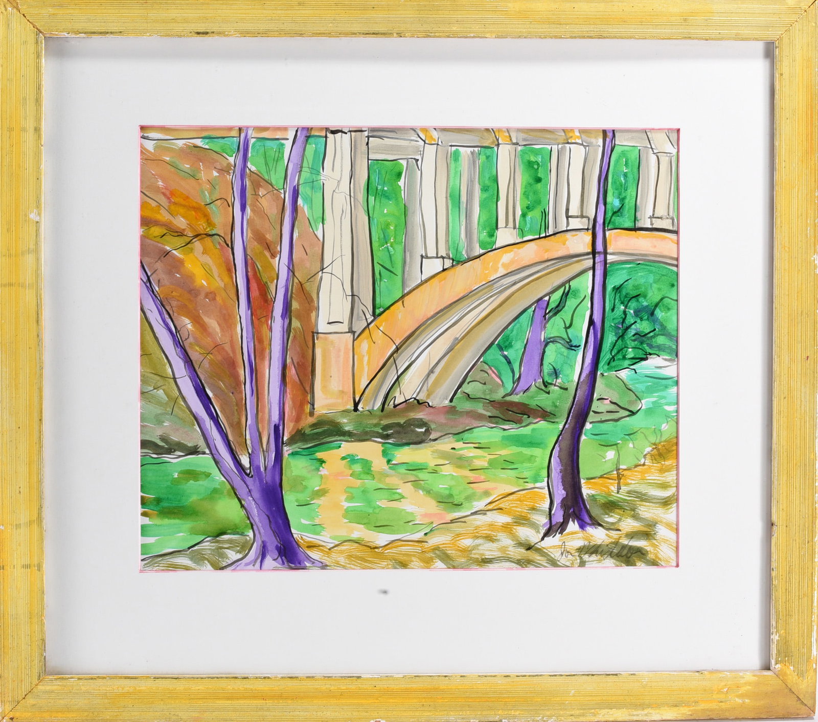 Jon Whiddon Folk Painting: Jon Whiddon Folk Painting Jon Whiddon (American, 1960–2008, Georgia) was a self-taught artist known for colorful landscape, flower, and farm paintings.