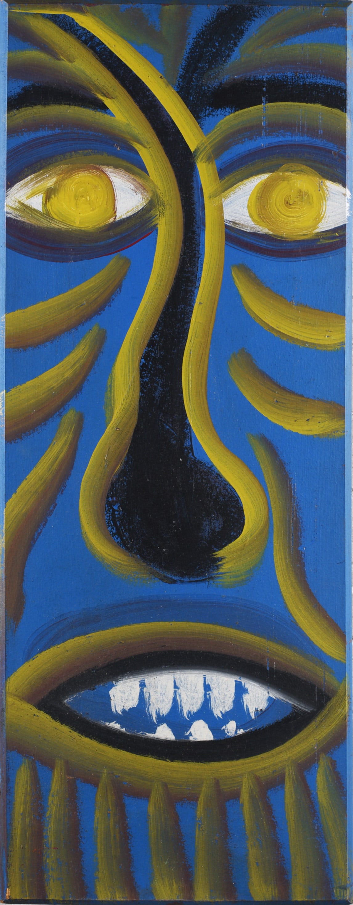 Lonnie Holley Visionary Outsider Art Painting (1 of 2)