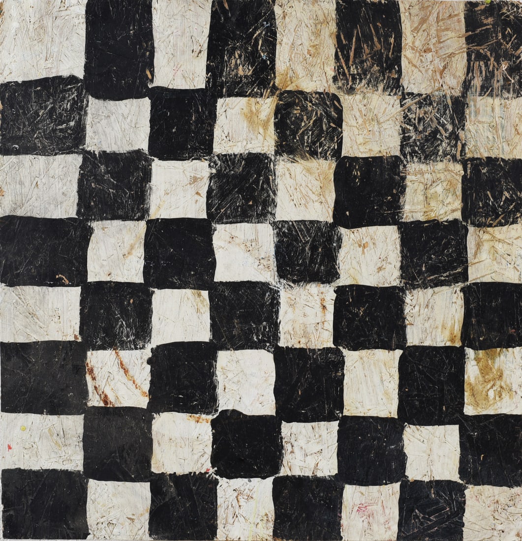 Robyn Beverland "The Beaver" Folk Art Painting (1 of 2)