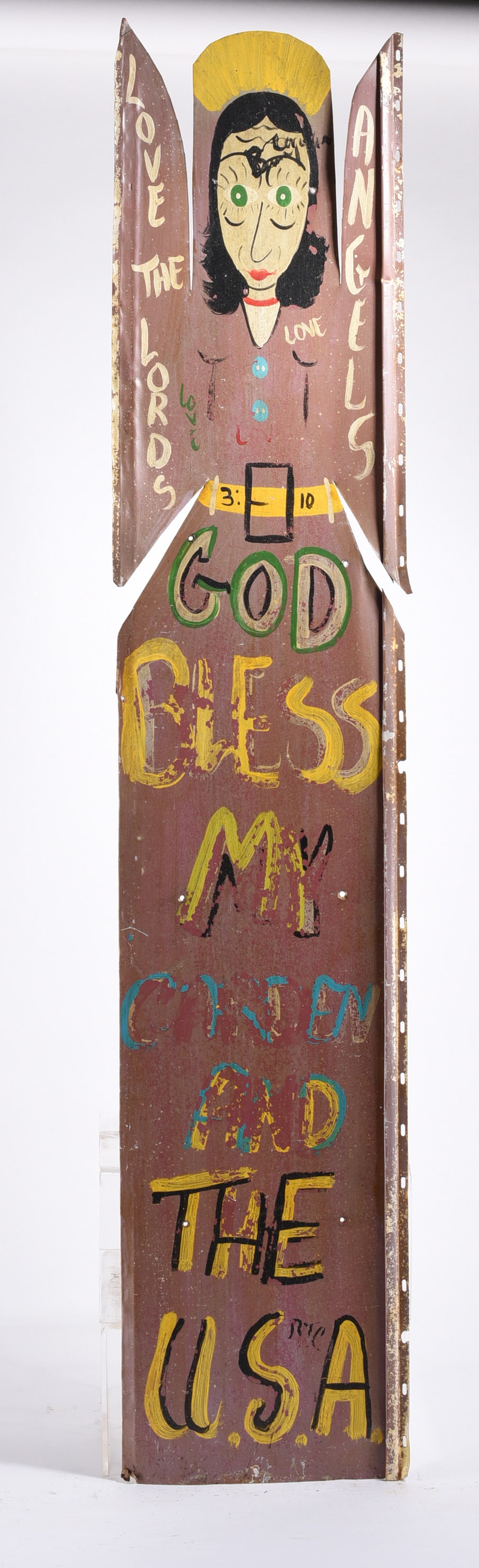 Benny Carter Environmental Tin Cutout: Benny Carter Environmental Tin Cutout Benny Carter (American, 1943–2014, North Carolina) was a folk artist known for paintings, birdhouses, cutouts, and other colorful handmade forms.