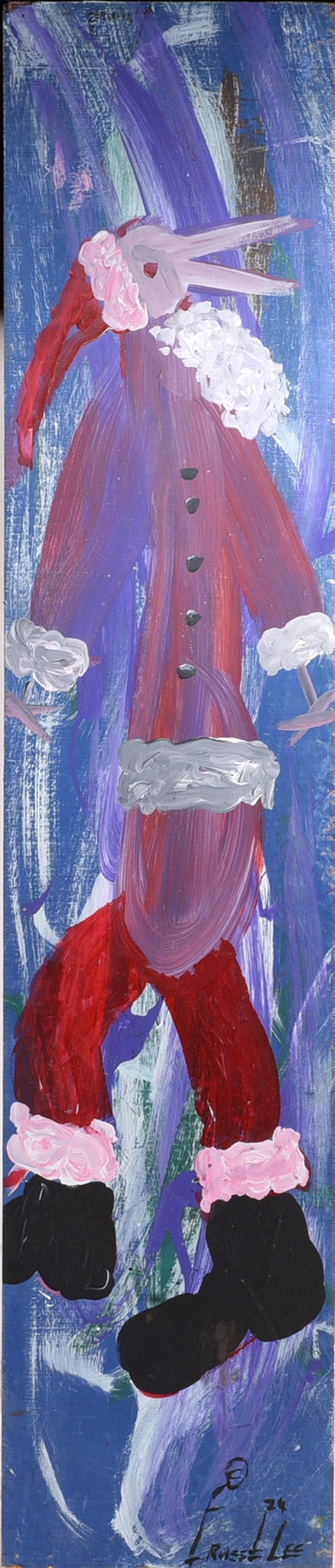 Ernest Lee Painting on Wood: Ernest Lee Painting on Wood Ernest Lee (American, 1962–2021, South Carolina) was a self-taught artist known as the 'Chicken Man' for his lively chicken paintings.