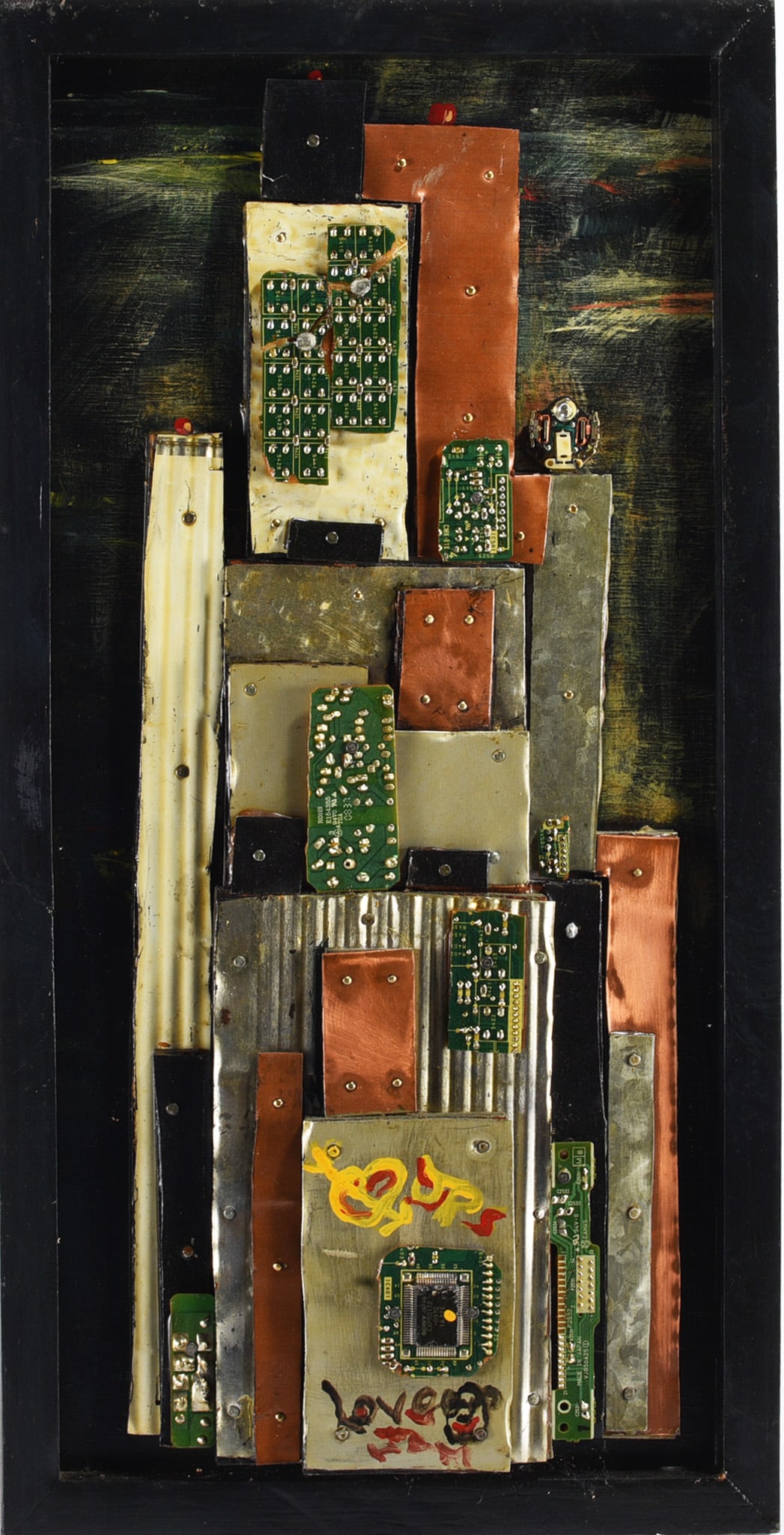 Dr. Richard Seed Outsider Art Painting (1 of 2)