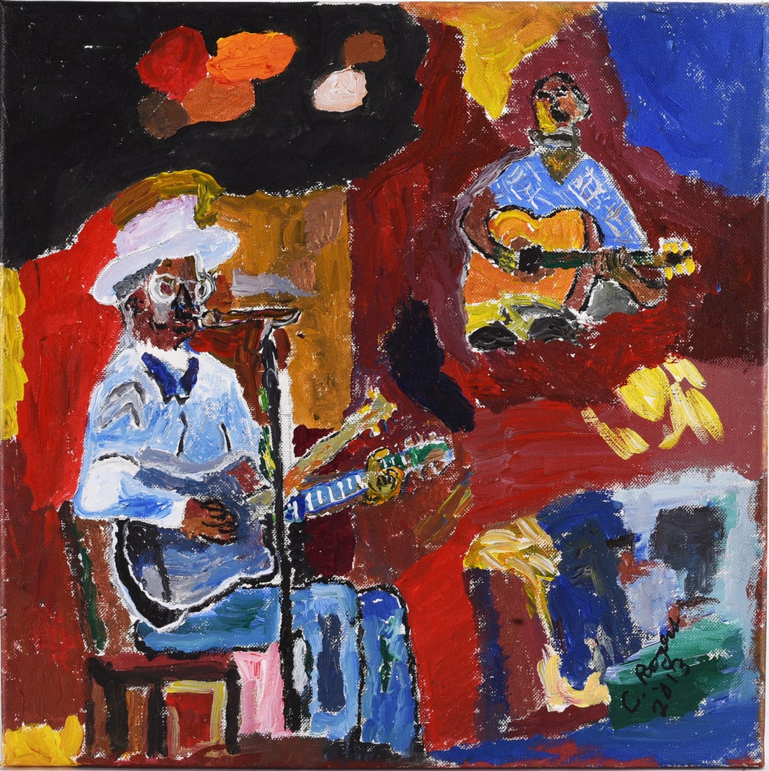 Craig Rogers Painting on Canvas: Craig Rogers Painting on Canvas Craig Rogers (American, contemporary) is a self-taught artist known for paintings on canvas.