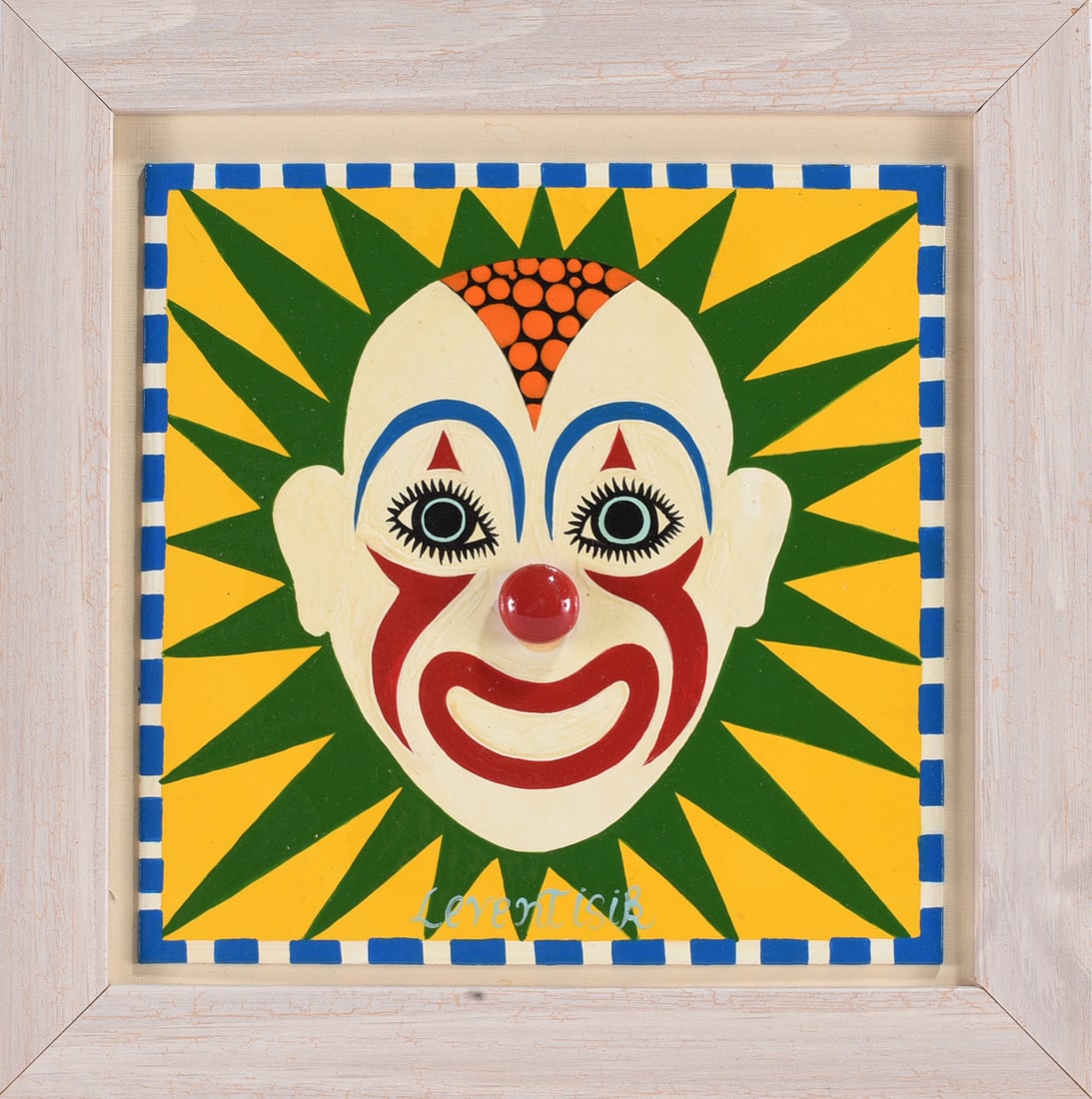 Levent Isik Folk Art Painting: Levent Isik Folk Art Painting Levent Isik (American/Turkish, contemporary) is an artist known for folk-style paintings.