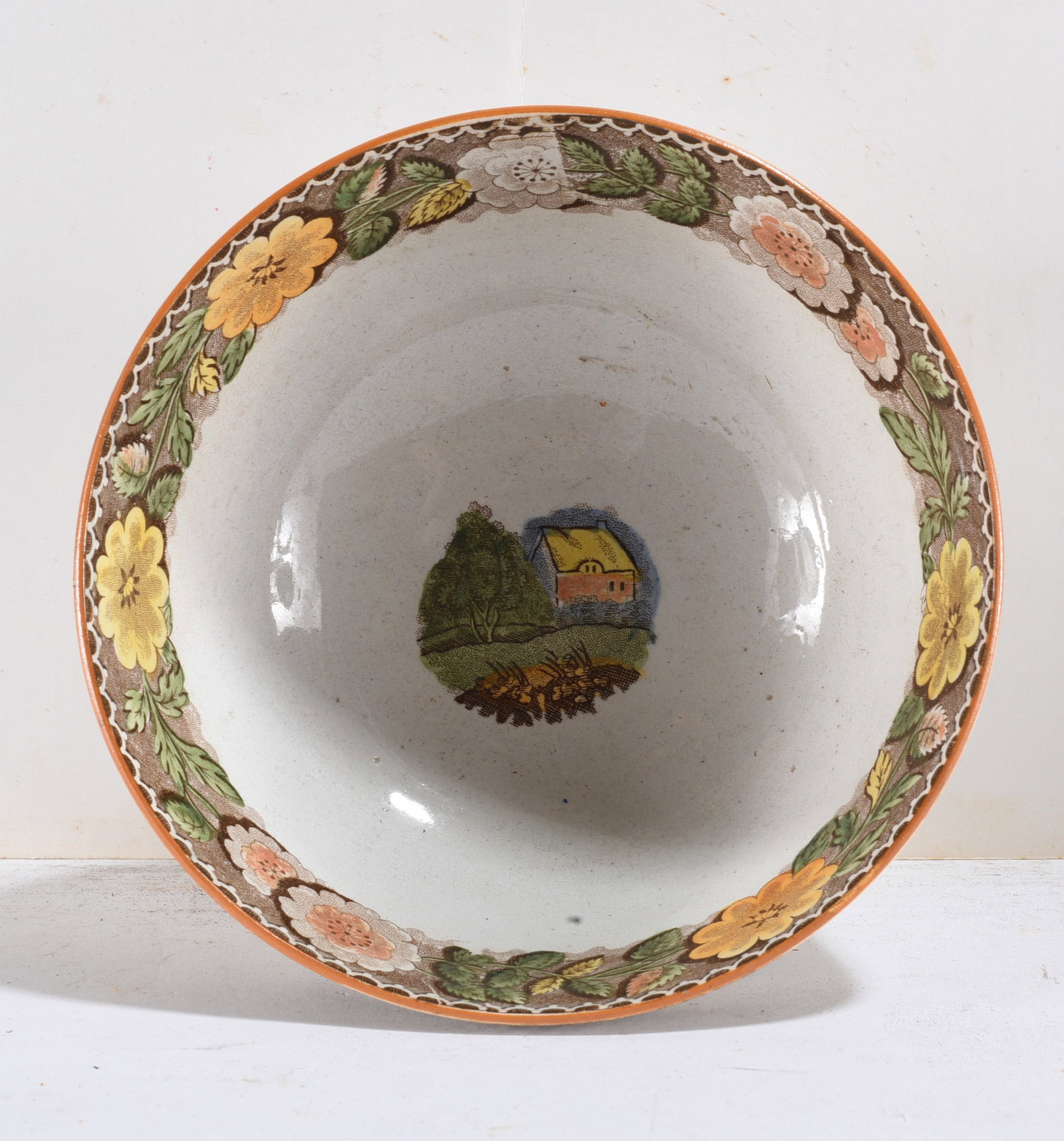 Child’s Divided Dish – Mary Had a Little Lamb: Sectioned child’s dish with nursery rhyme imagery.