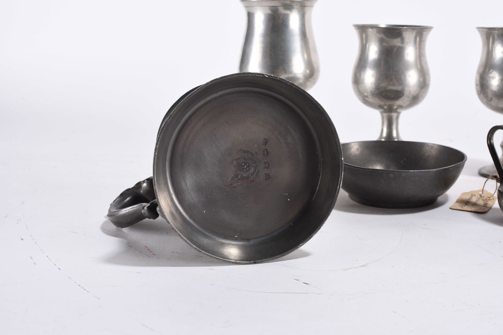 Pewter Tableware Group - 2