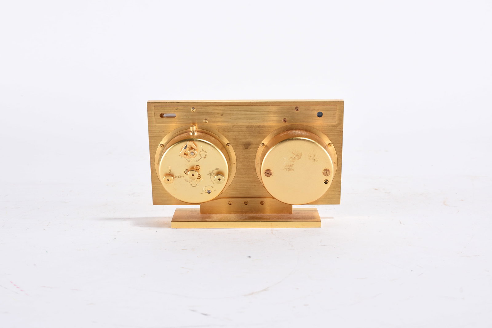 Barometer & Clock Desk Set - 2