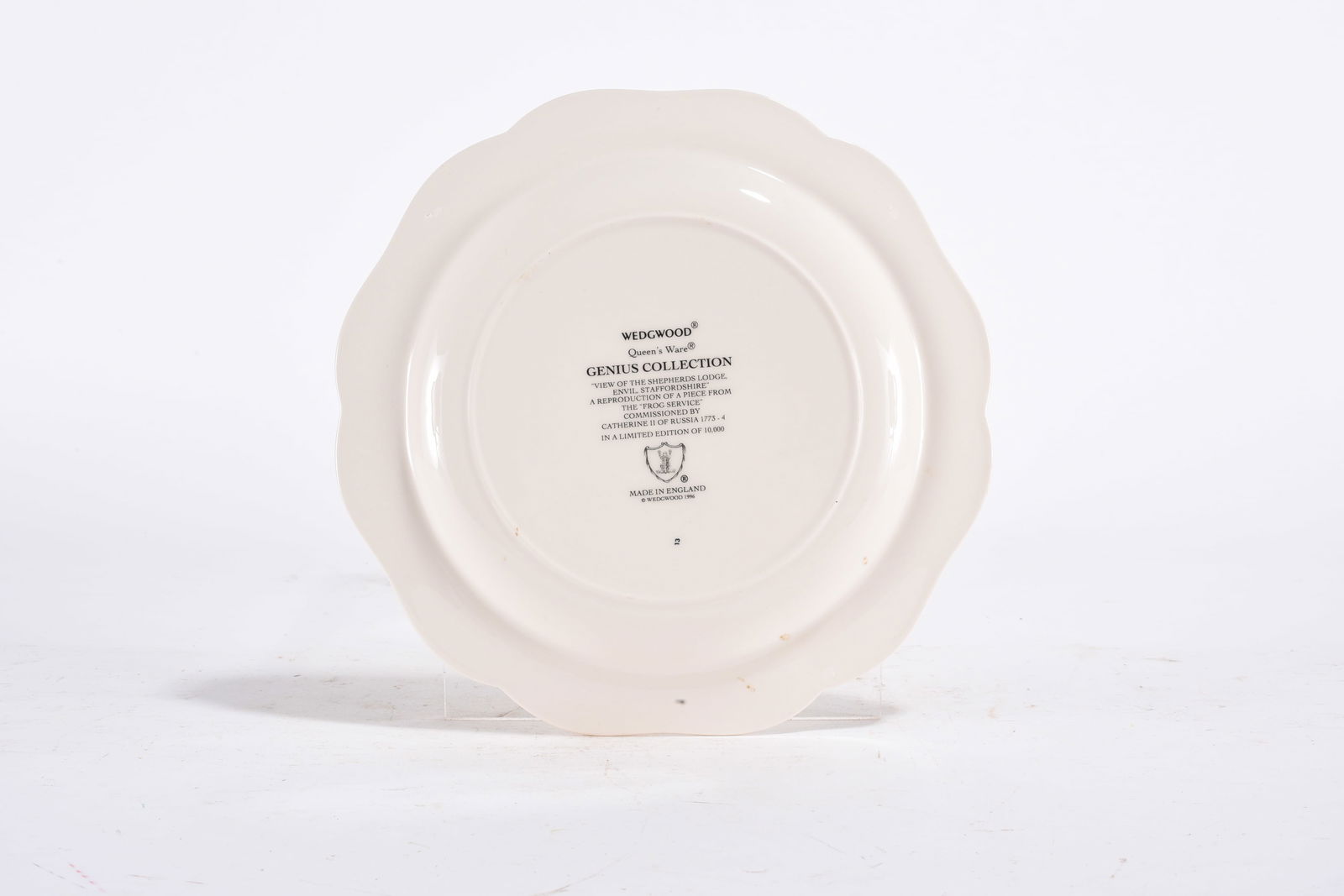 Transferware Plate – Landscape Scene - 2