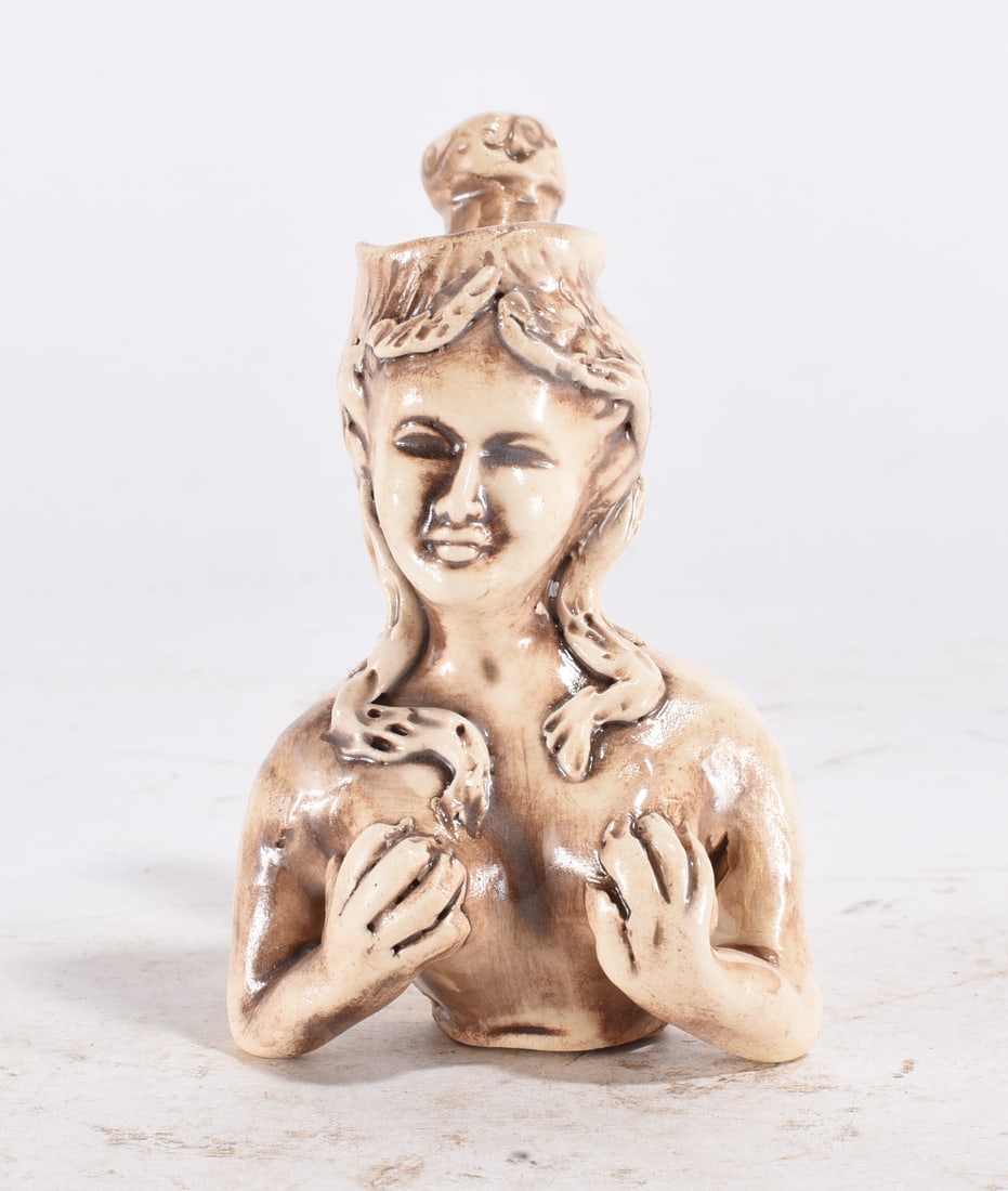 Stacy Lambert Folk Pottery Pipe: Stacy Lambert Folk Pottery Pipe