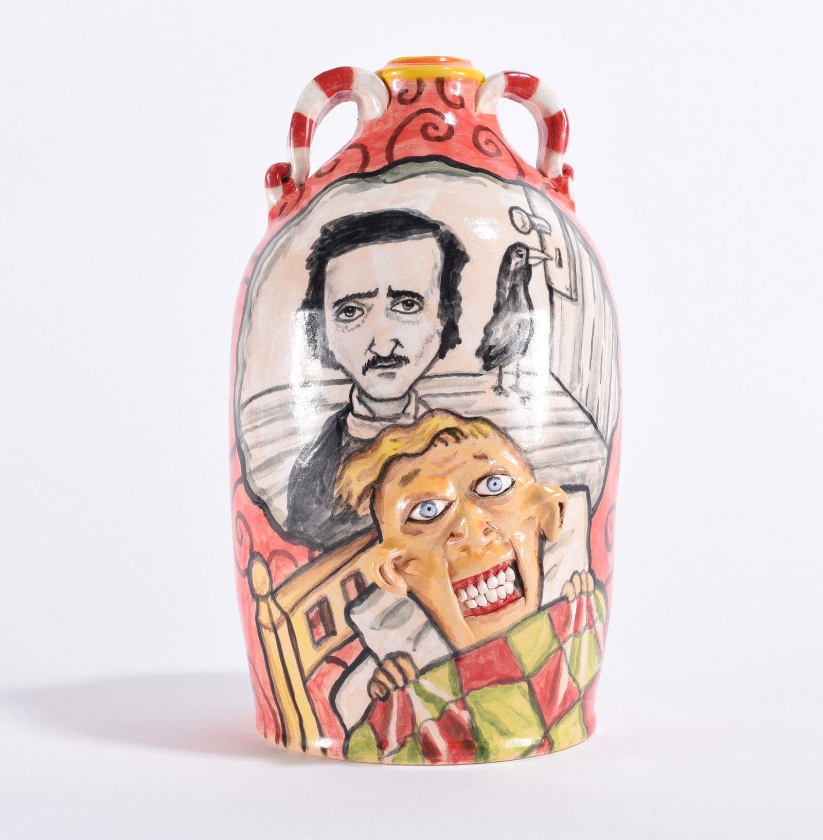 Stacy Lambert Edgar Allen Poe Jug (1 of 4)