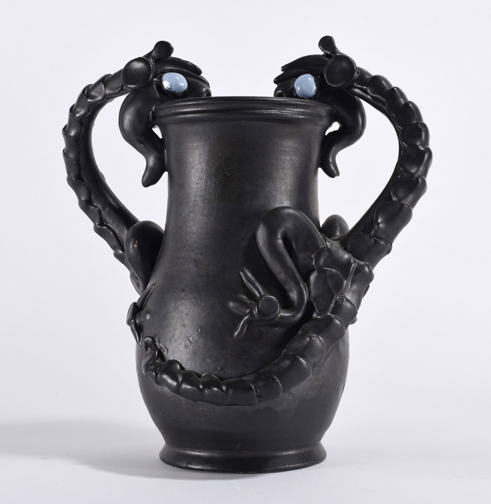 Ben Watford Folk Pottery Dragon Vase (1 of 4)