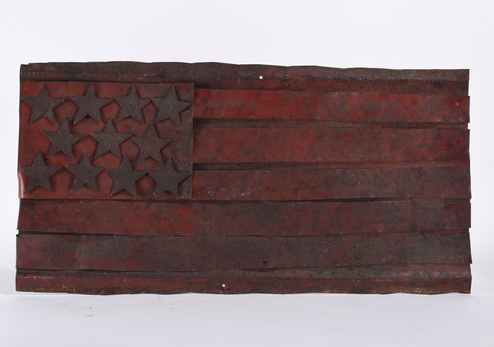 Folk Art Tin Flag (1 of 2)