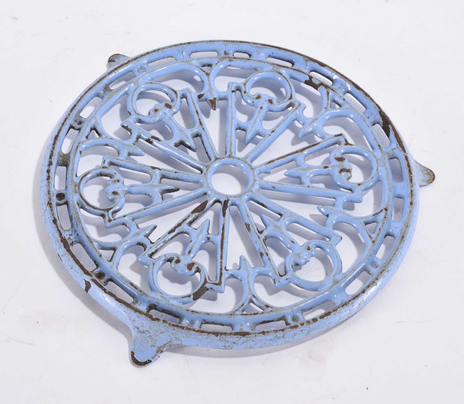 Antique Graniteware Trivet (1 of 2)