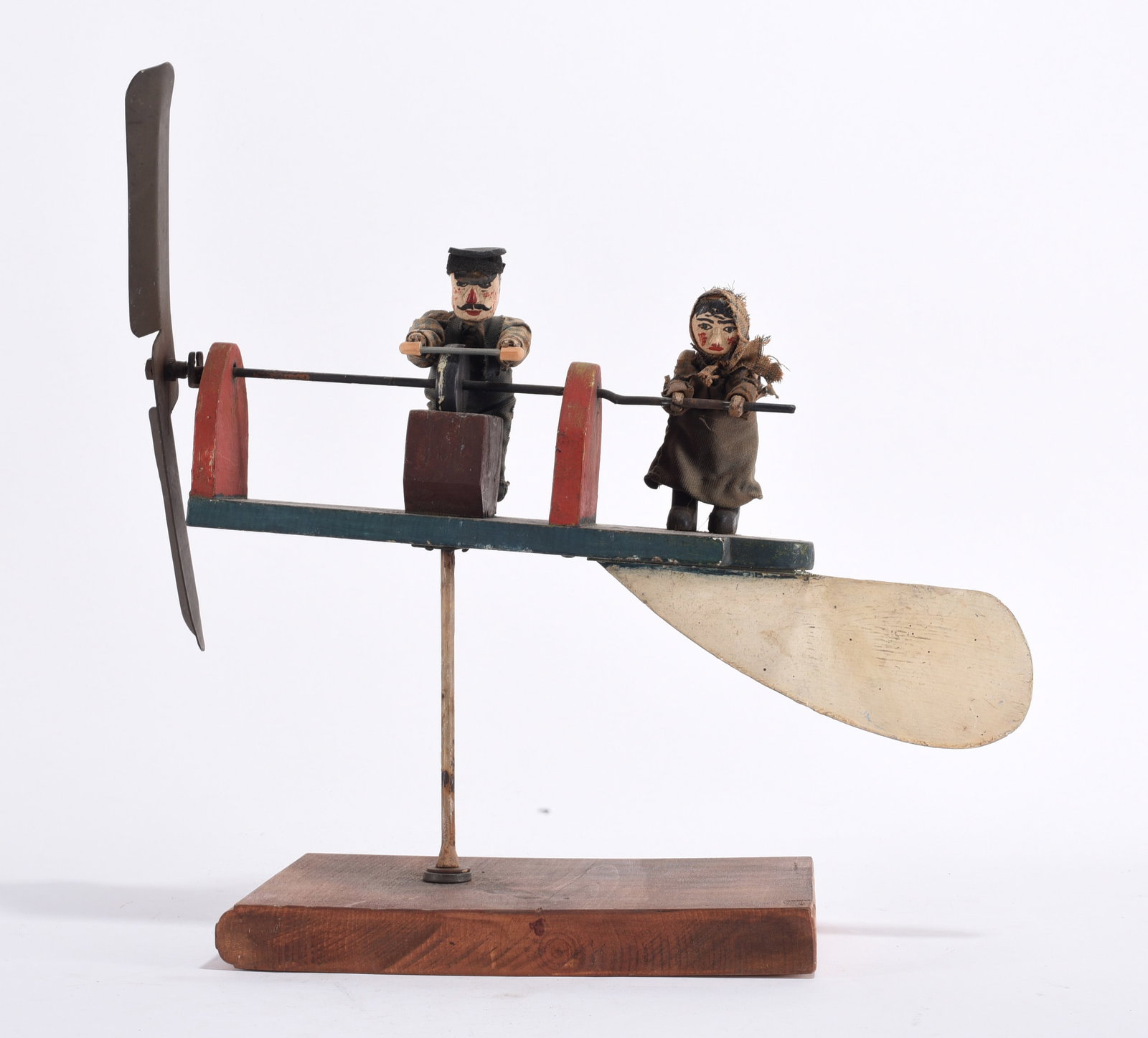 Folk Art Whirligig ca. 1950 (1 of 2)