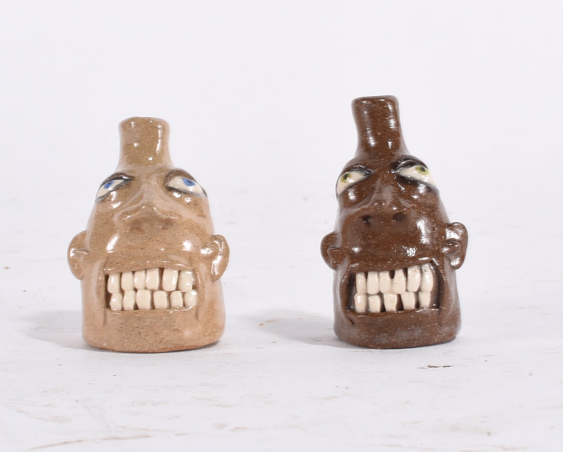 Stacy Lambert Miniature Face Jugs (1 of 3)