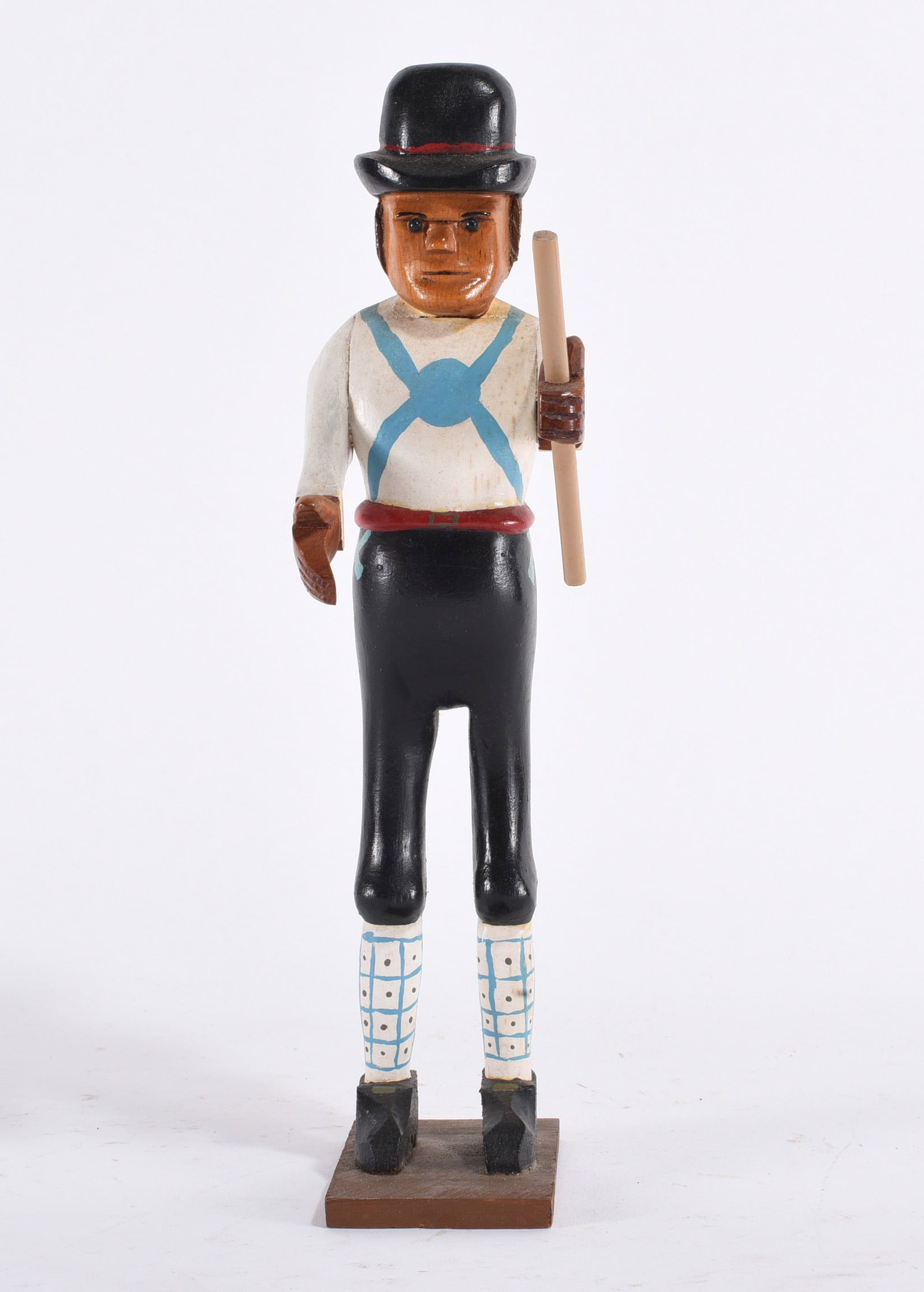 Folk Art Carved Man (1 of 3)