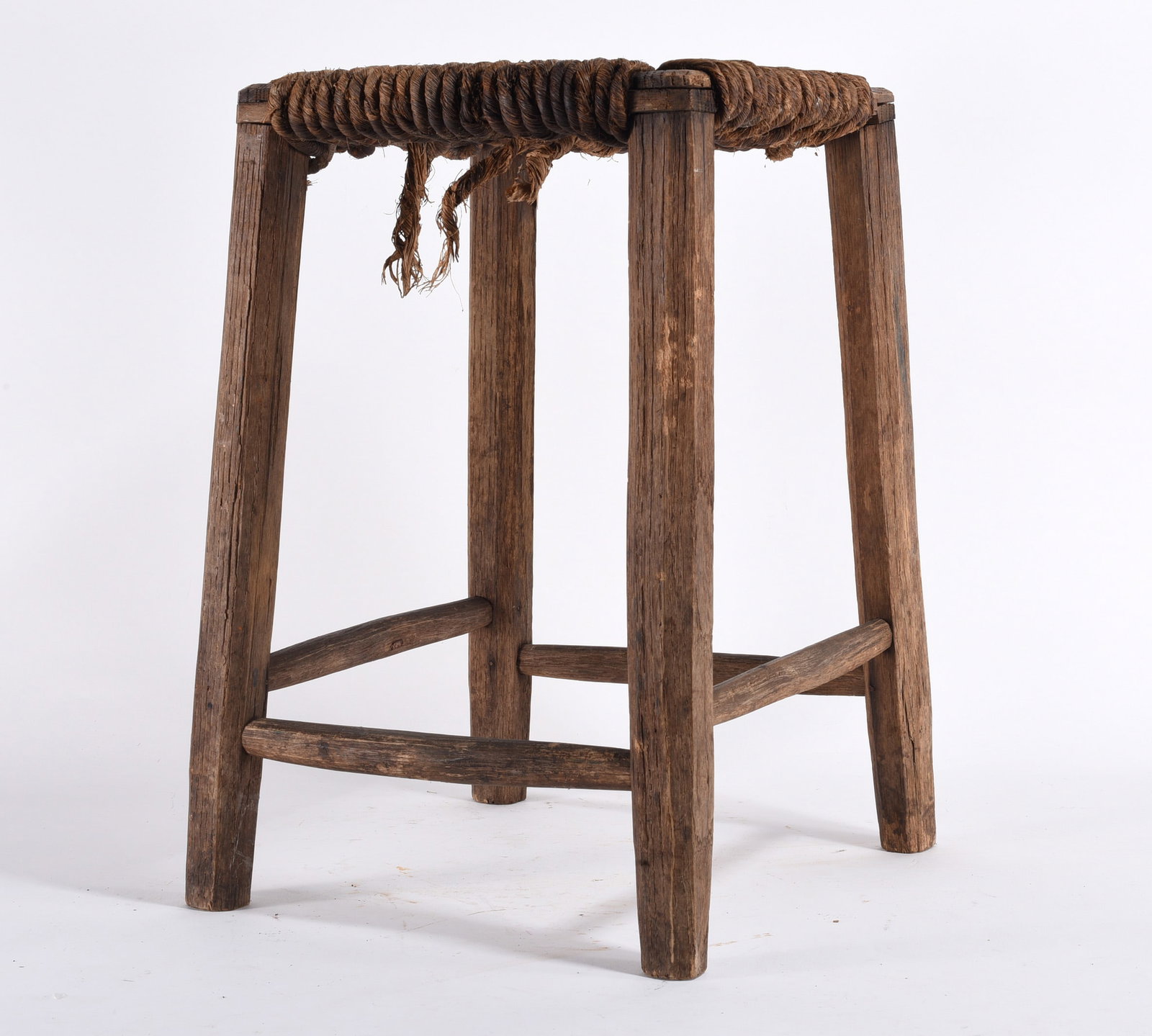 Rare Hunter Stool: Archie Hunter: 20" - ca. 1890-1900 Hunter chair stool. Great patina. please see photos for condition. All items are in estate condition We do offer in house shipping for items under 36" boxes 10"x10"x10" we can ship