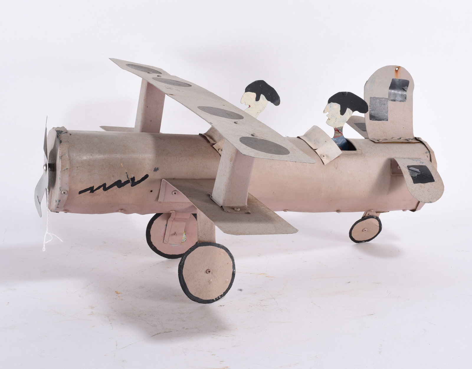 Tom Baldwin Folk Art Tin Plane (1 of 3)