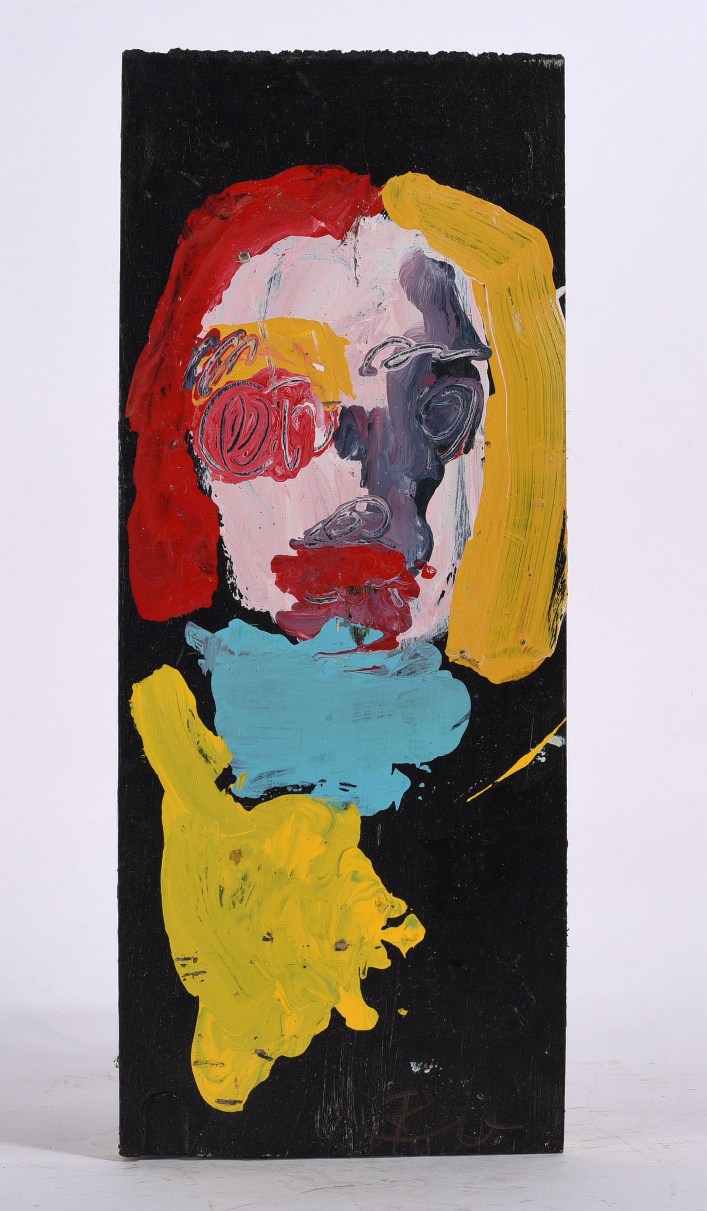 Michael Banks Painting on Wood (1 of 2)