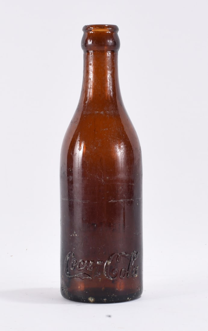 Coca-Cola Amber Glass Bottle (1 of 2)