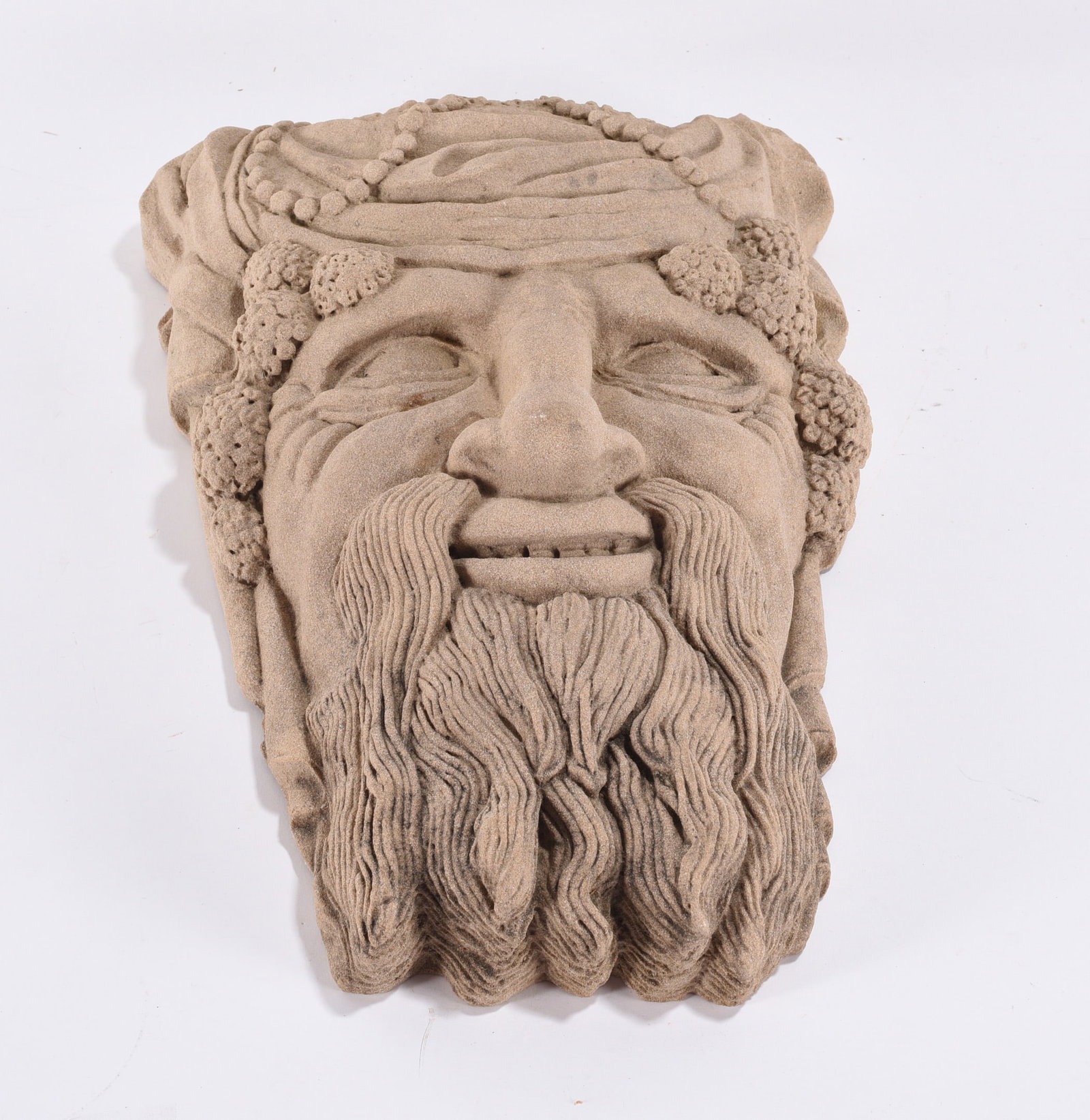 Decorative Concrete Bearded Wall Mask (1 of 2)