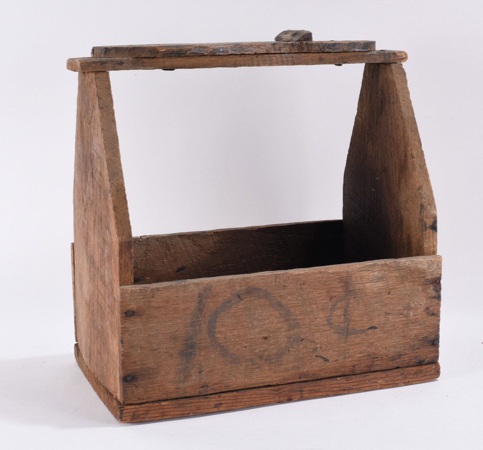 Primitive Shoe Shine Box ca. 1921 (1 of 3)