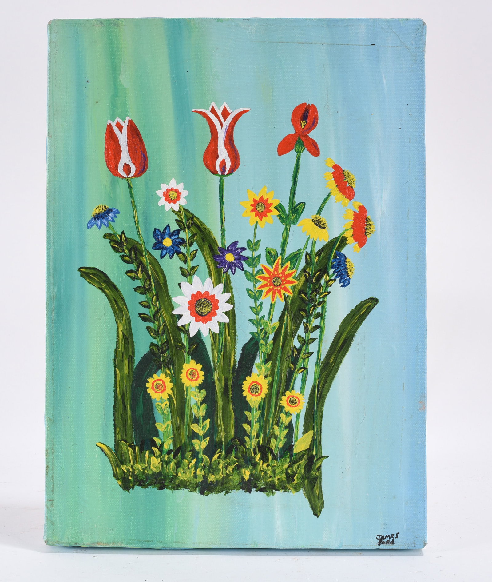 Painting on Canvas signed James Ford (1 of 2)