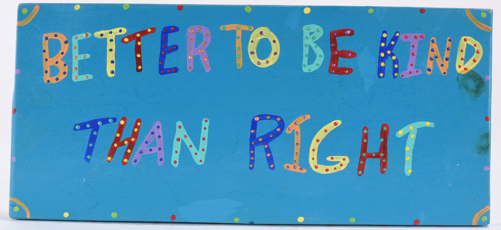 Tom Blunt Wooden Painted Sign (1 of 2)