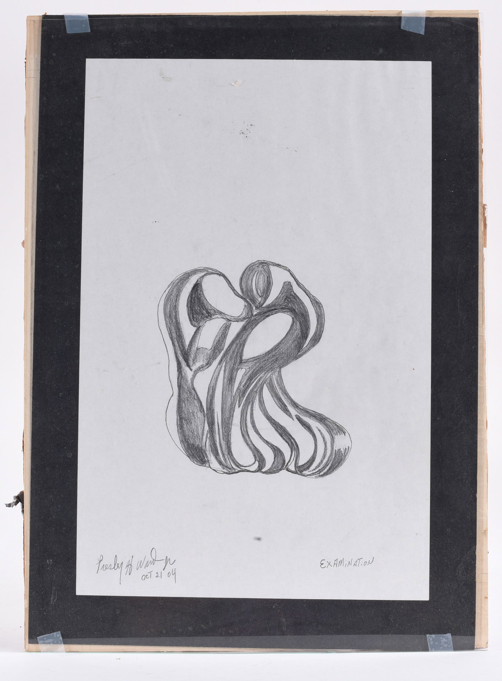 Pencil on Paper - Signed by Presley H. Ward Jr. (1 of 2)